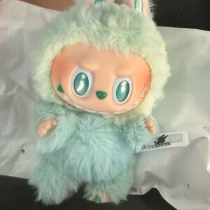 Serenity labubu pop mart  Mint Green Monster Plush